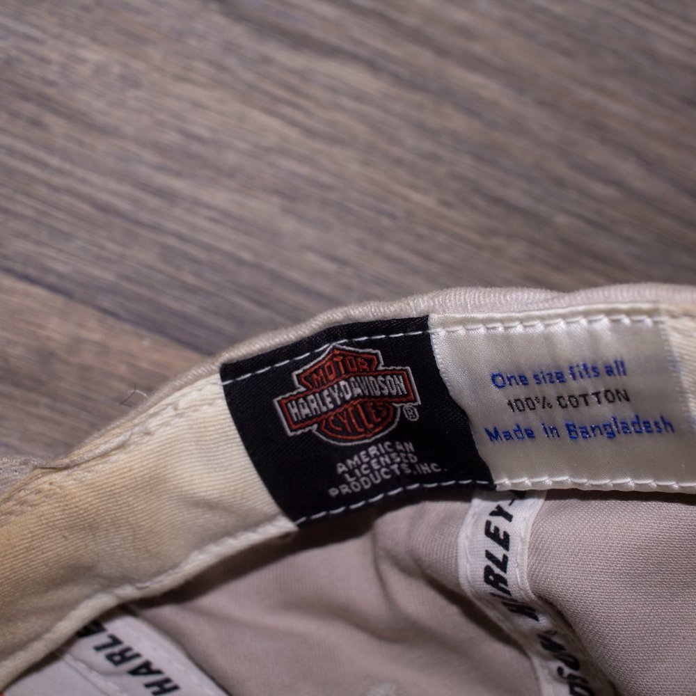 Harley Davidson Flame Strapback Hat - image 2